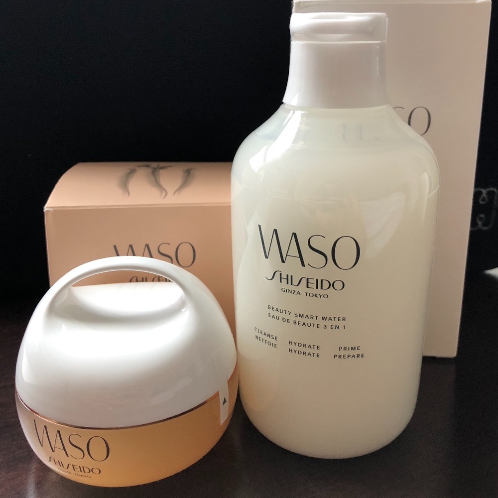 Shiseido WASO Bundle Hydrating Cream + Smart Water